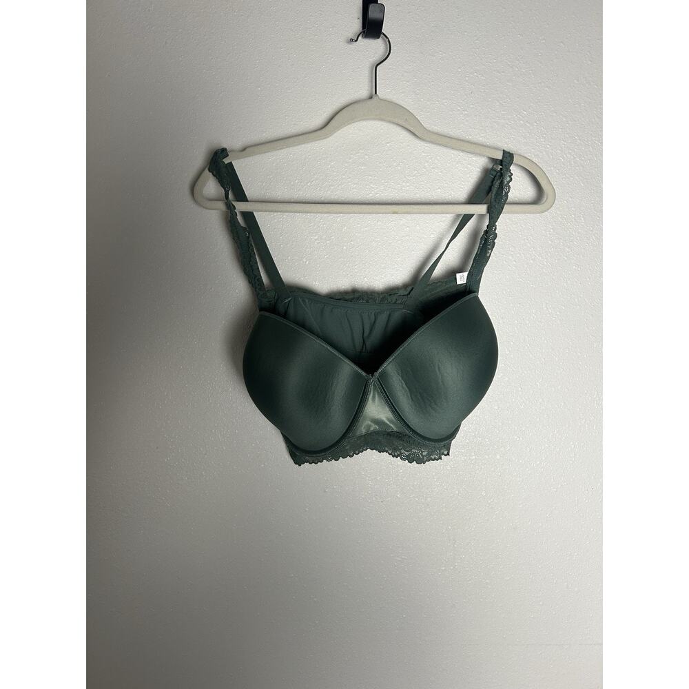 Victoria Secret Pink Green Lace Cami Bra Top Size XXL